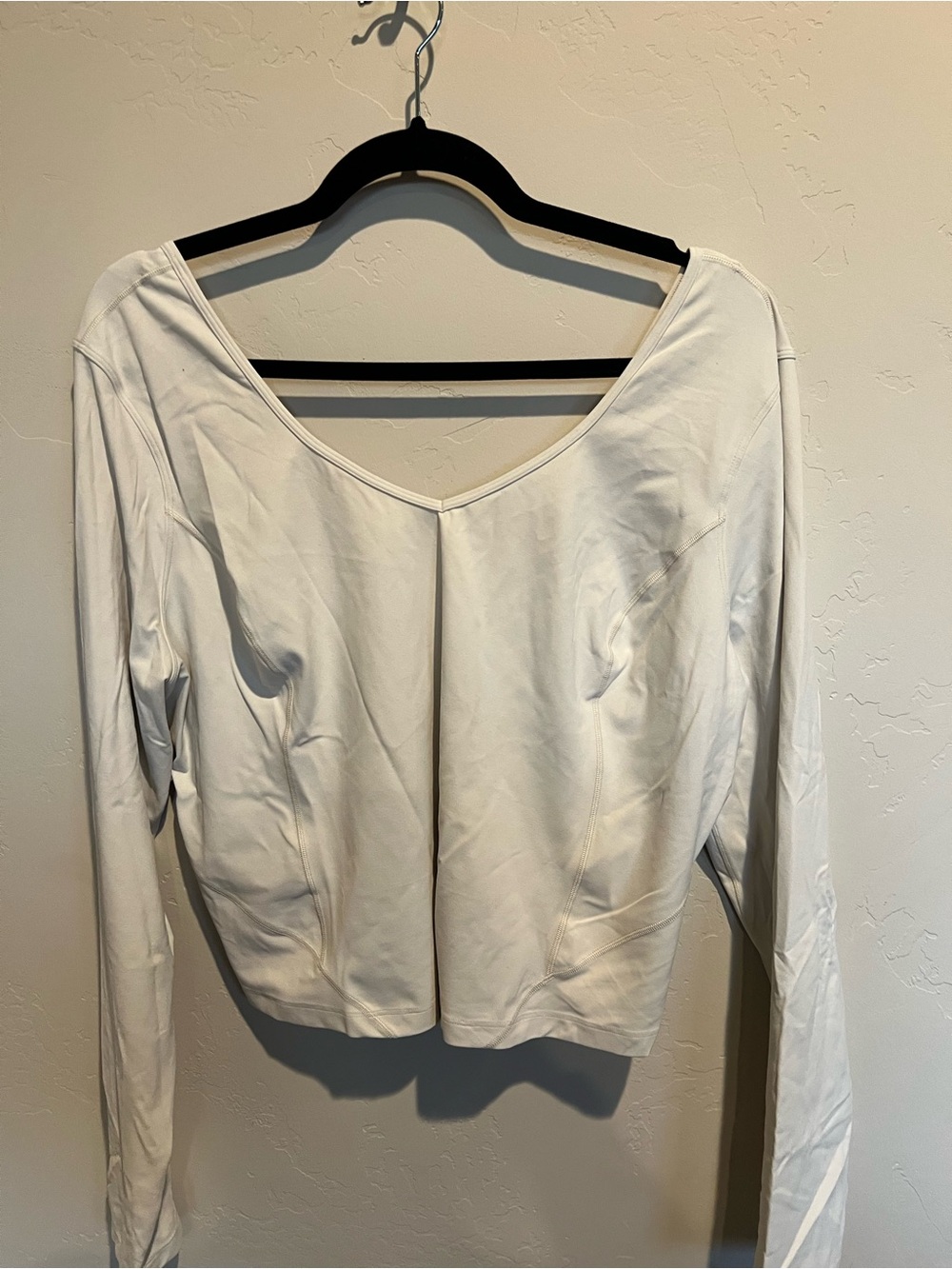 NWT lululemon Align Long Sleeve Shirt White Opal Size 16 Nulu